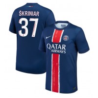 Dres Paris Saint-Germain Milan Skriniar #37 Domáci 2024-25 Krátky Rukáv